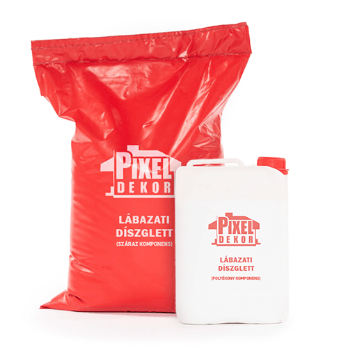 pixeldekor lábazati díszglett illusztráció